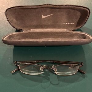 Nike Kids Black Flexon Glasses with Case.